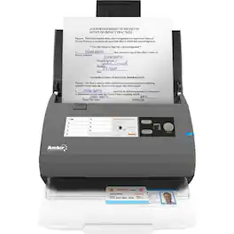Ambir Technology Inc - ImageScan Pro 830ix for use with athenahealth - 48-bit 16-bit Grayscale - 30 ppm (Mono) - 25 ppm - Color