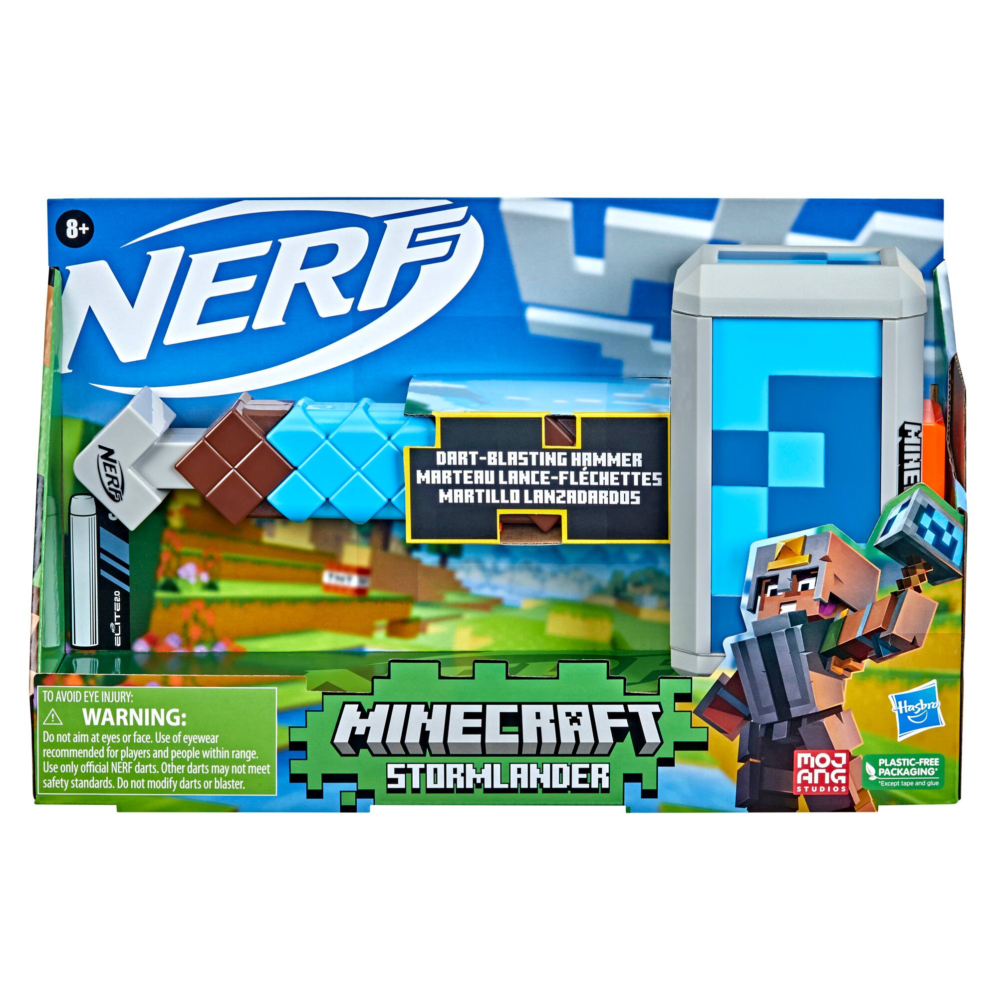 Left. Nerf - Nerf Minecraft Stormlander.