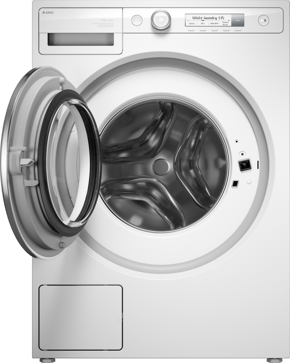 a ASKO STEEL SEAL ..- |  |  I | - |  White laundry 1:15 - - me  - - -. nu a 1