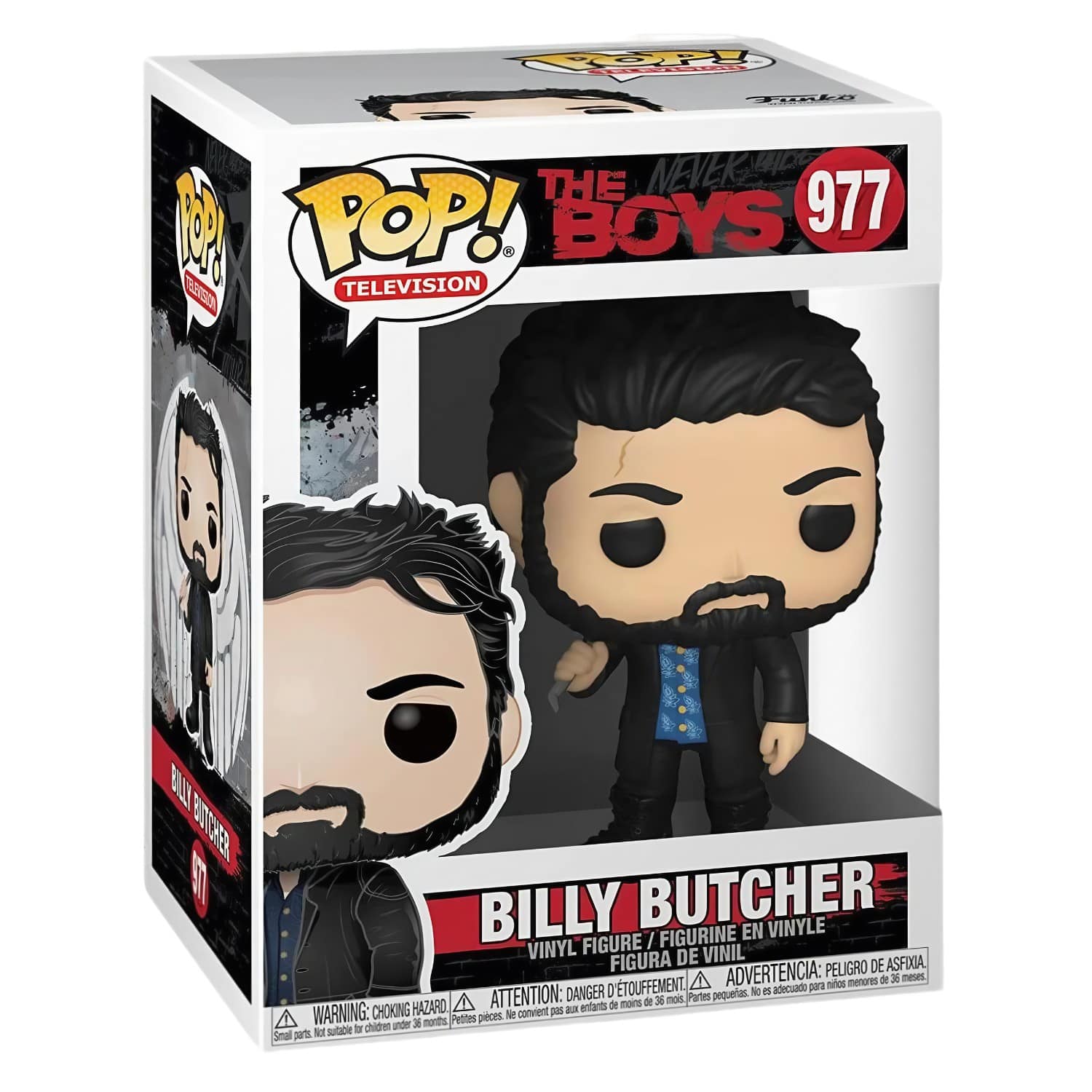 ●THE SHOW BOYS Funko POP! TELEVISION: The Boys Billy Butcher Collectibles