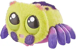 Hasbro - Yellies! Voice-Activated Spider Pet | Lil' Blinks - Yellow