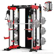 Pokemon Power Rack HARISON All in One Power Rack Home Gym 5300 LB Capacity with Adjustable ...