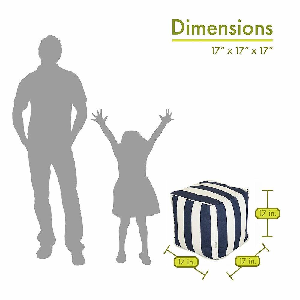 Dimensions  
17" x 17" x 17"  
17 in. x 17 in. x 17 in.