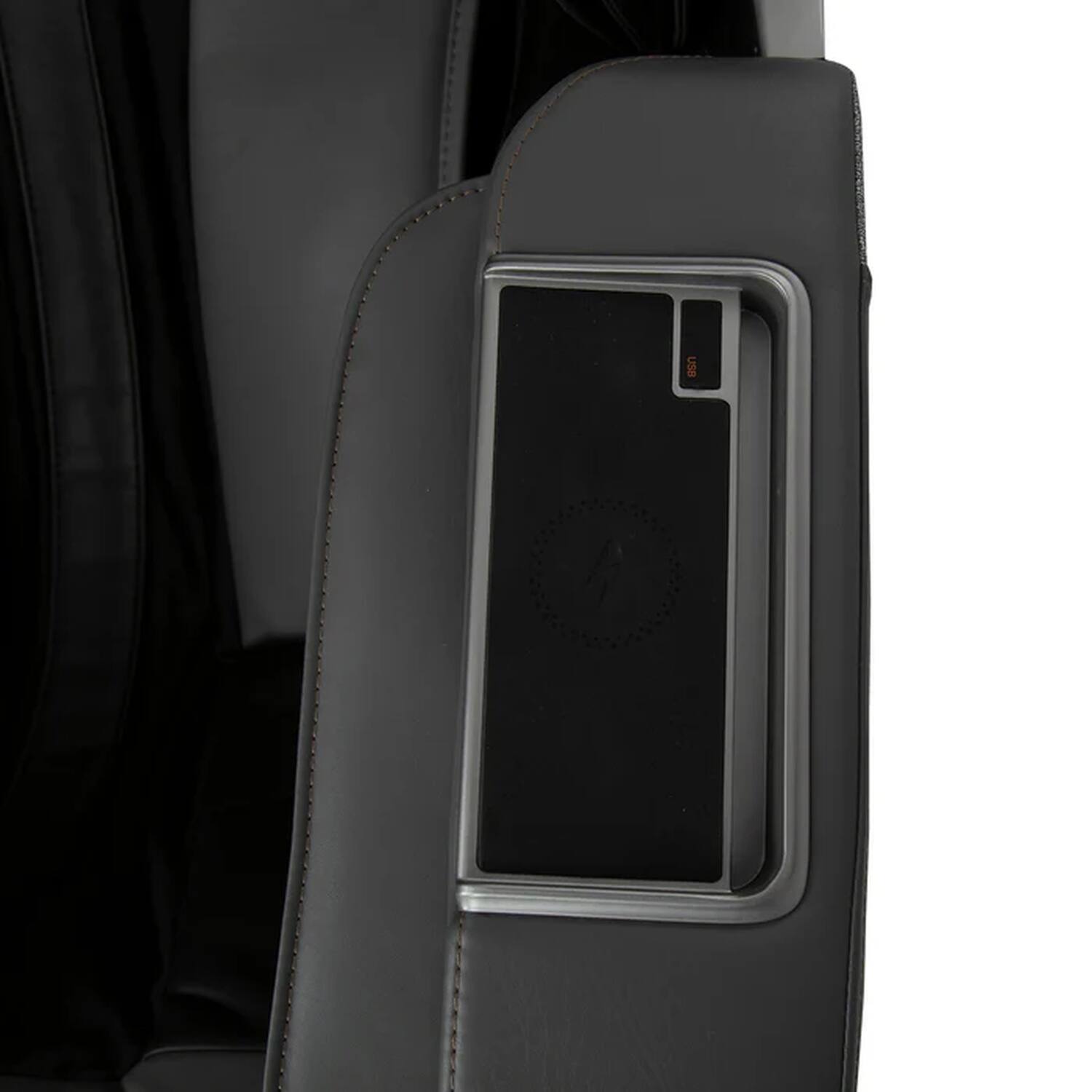 Alt View 3. Human Touch - WholeBody ROVE Zero Gravity Massage Chair with S & L-Track, Dual-Lumbar Heat, Full-Body Stretch and Wireless Charging - Slate.