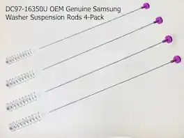 DC97-16350U Samsung Washer Suspension Rods WA50R5400A WA50R52 Set Of 4