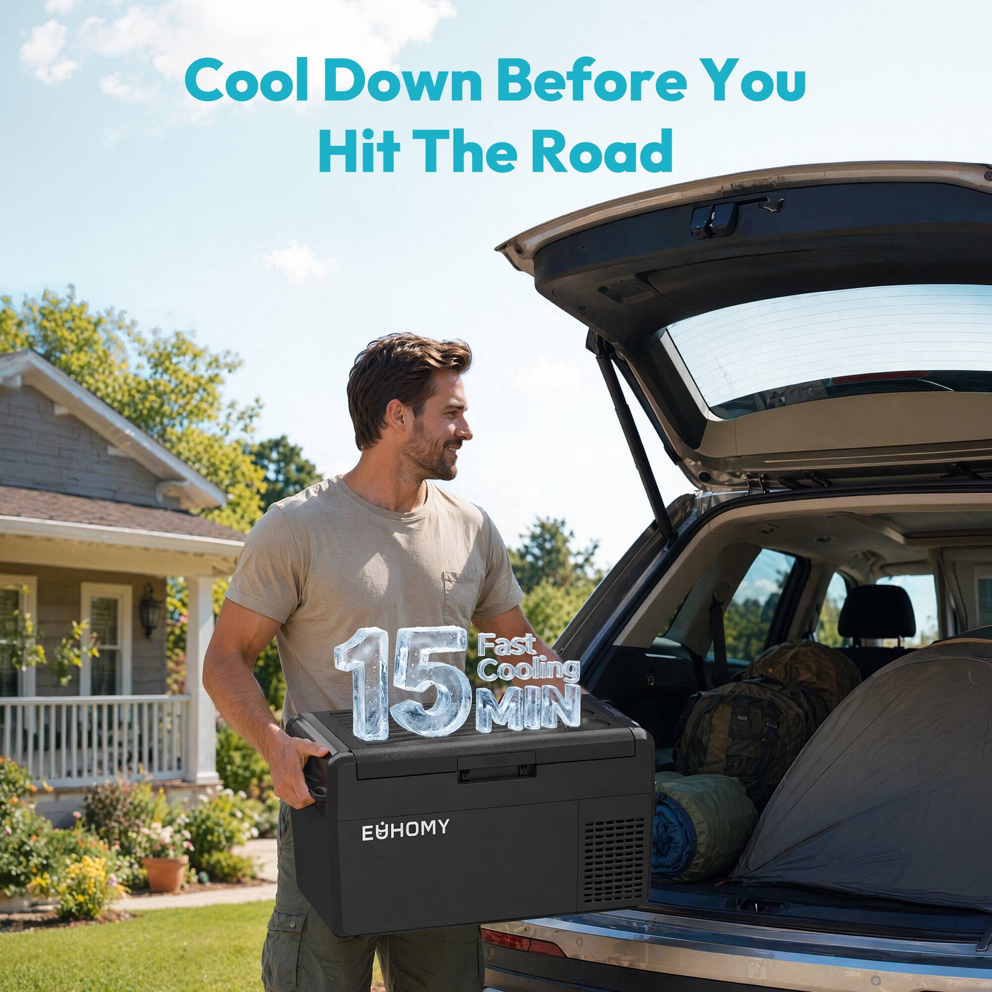Cool Down Before You Hit The Road  
Fast 15 Cooling MIN  
EÜHOMY