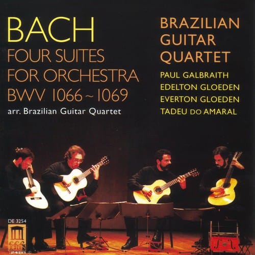 Brazilian Guitar Quartet - 4 Suites for Orchestra (Arr. Brazilian Guitar)  - COMPACT DISCS