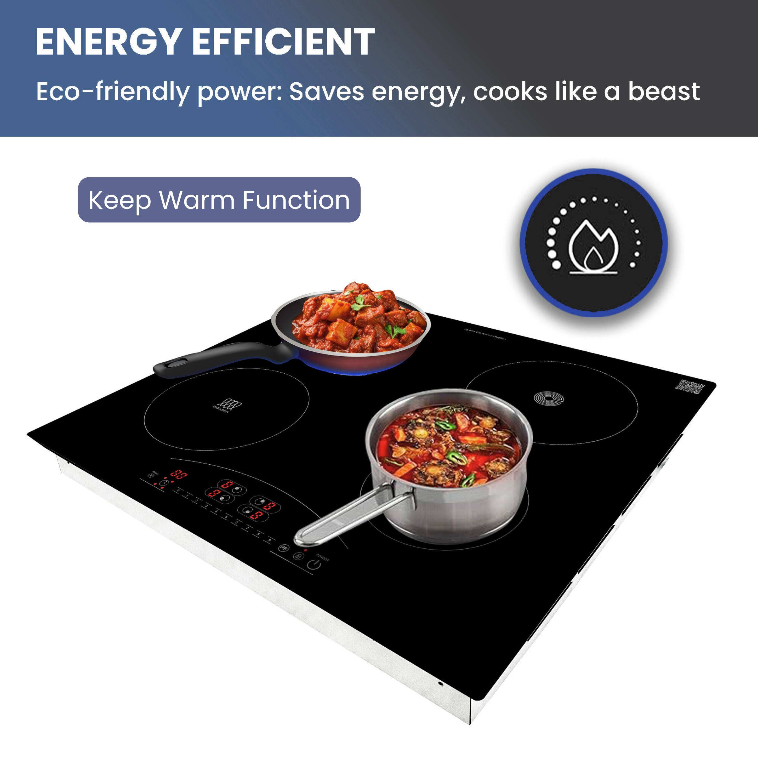 ENERGY EFFICIENT  
Eco-friendly power: Saves energy, cooks like a beast  

Keep Warm Function