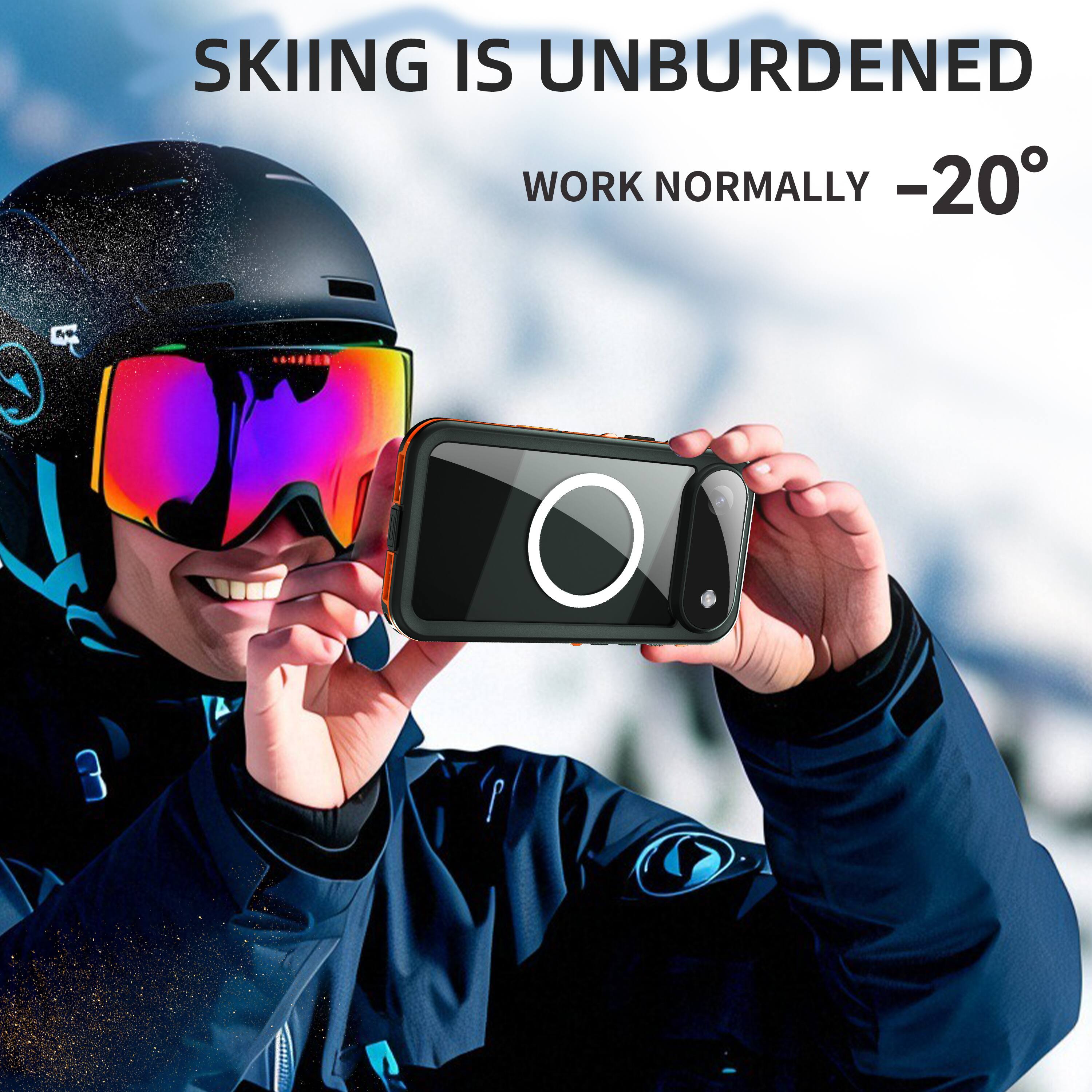 SKIING IS UNBURDENED  
WORK NORMALLY -20°