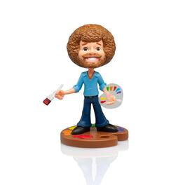 Toynk - TOONIES BOB ROSS 6.5" VINYL FIGURE COLLECTIBLE | FULL COLOR VERSION - Multi-Color