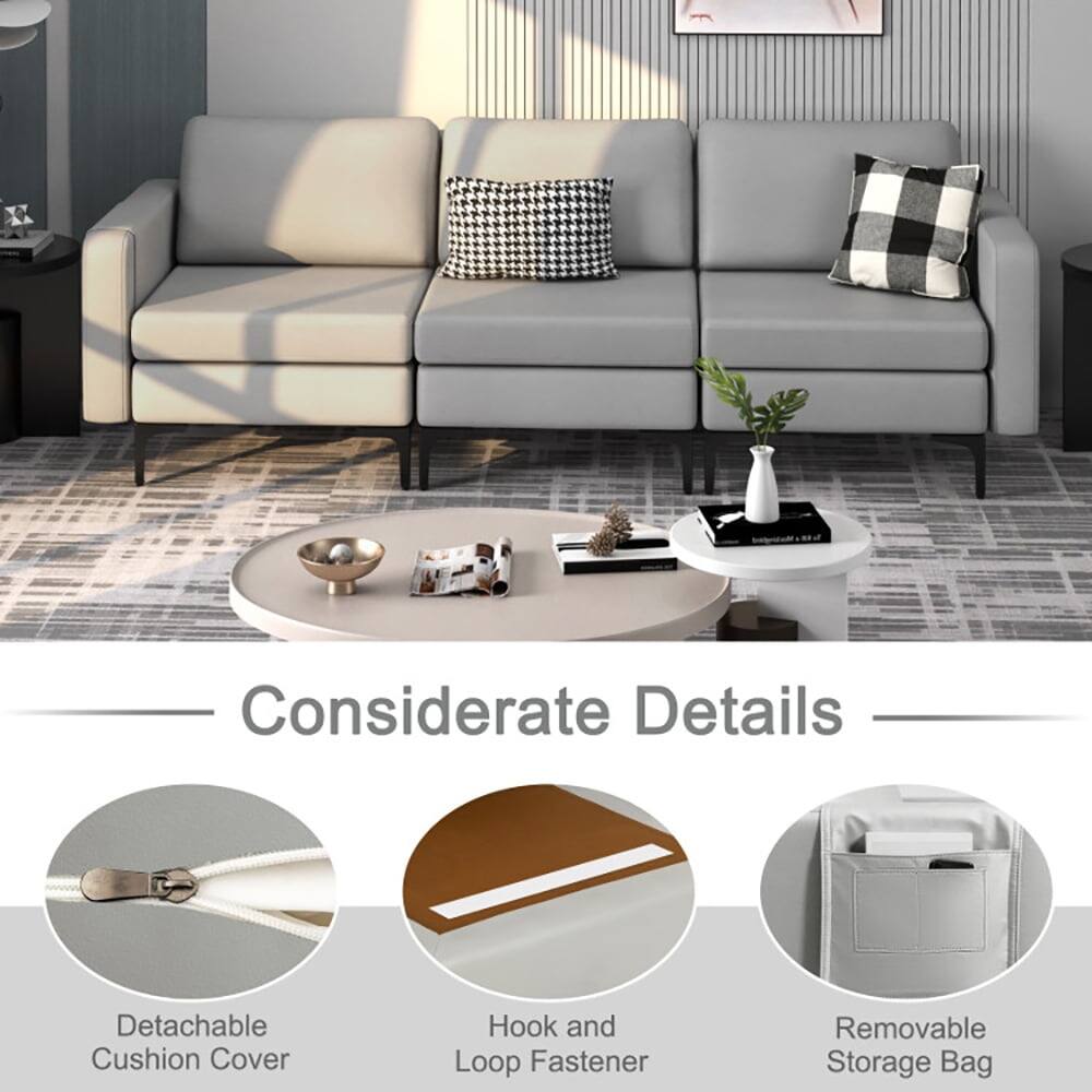 Considerate Details

- Detachable Cushion Cover
- Hook and Loop Fastener
- Removable Storage Bag