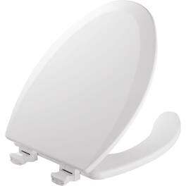 Mayfair by Bemis Elongated Enameled Wood Toilet Seat - White