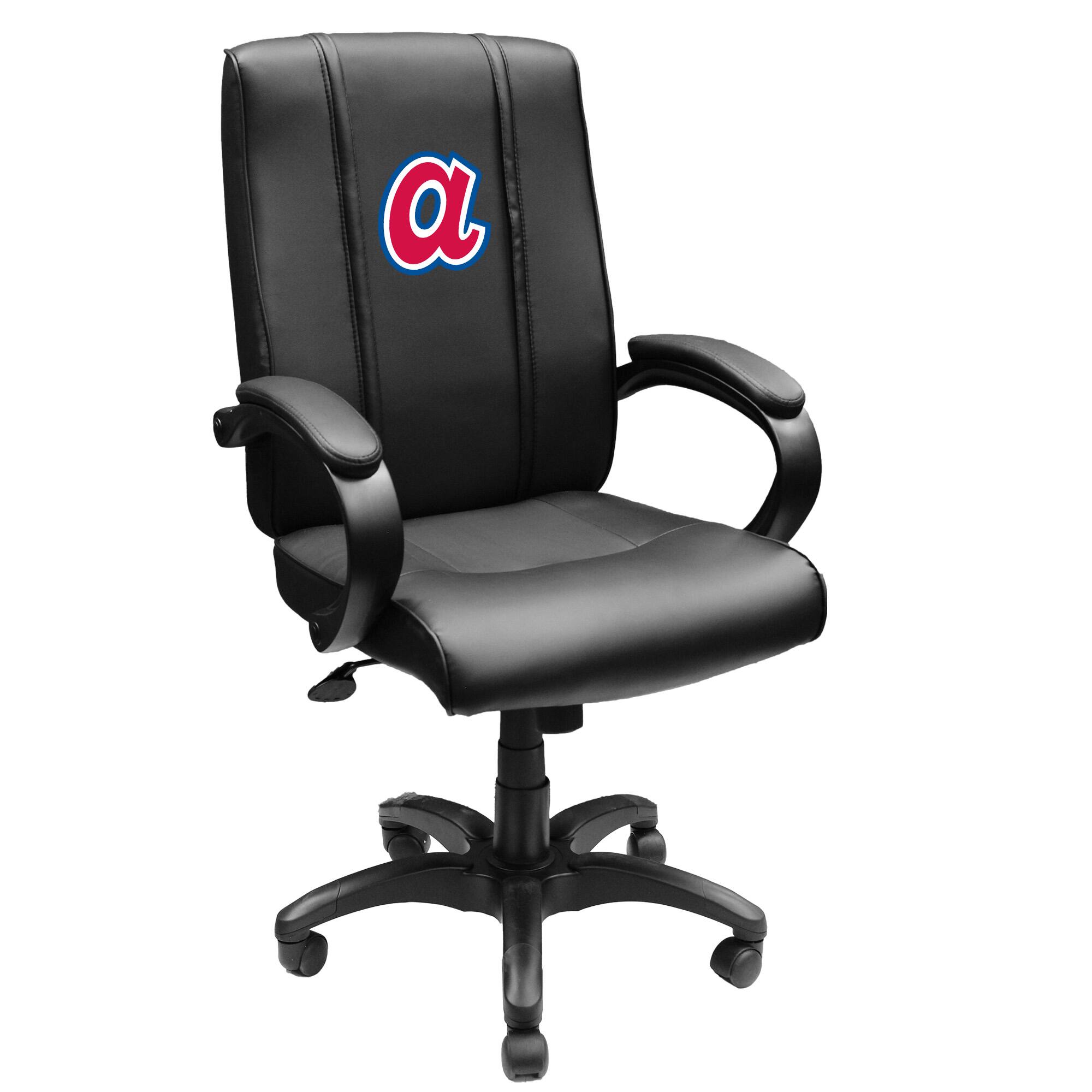 DreamSeat - Atlanta Braves Team Office Chair 1000 - Black