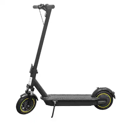 Front. Loheer - Loheer 500W Electric Scooter for Adults 20MPH 35 Miles Range Foldable Commuting Scooter App Control 250lbs Black - Black.