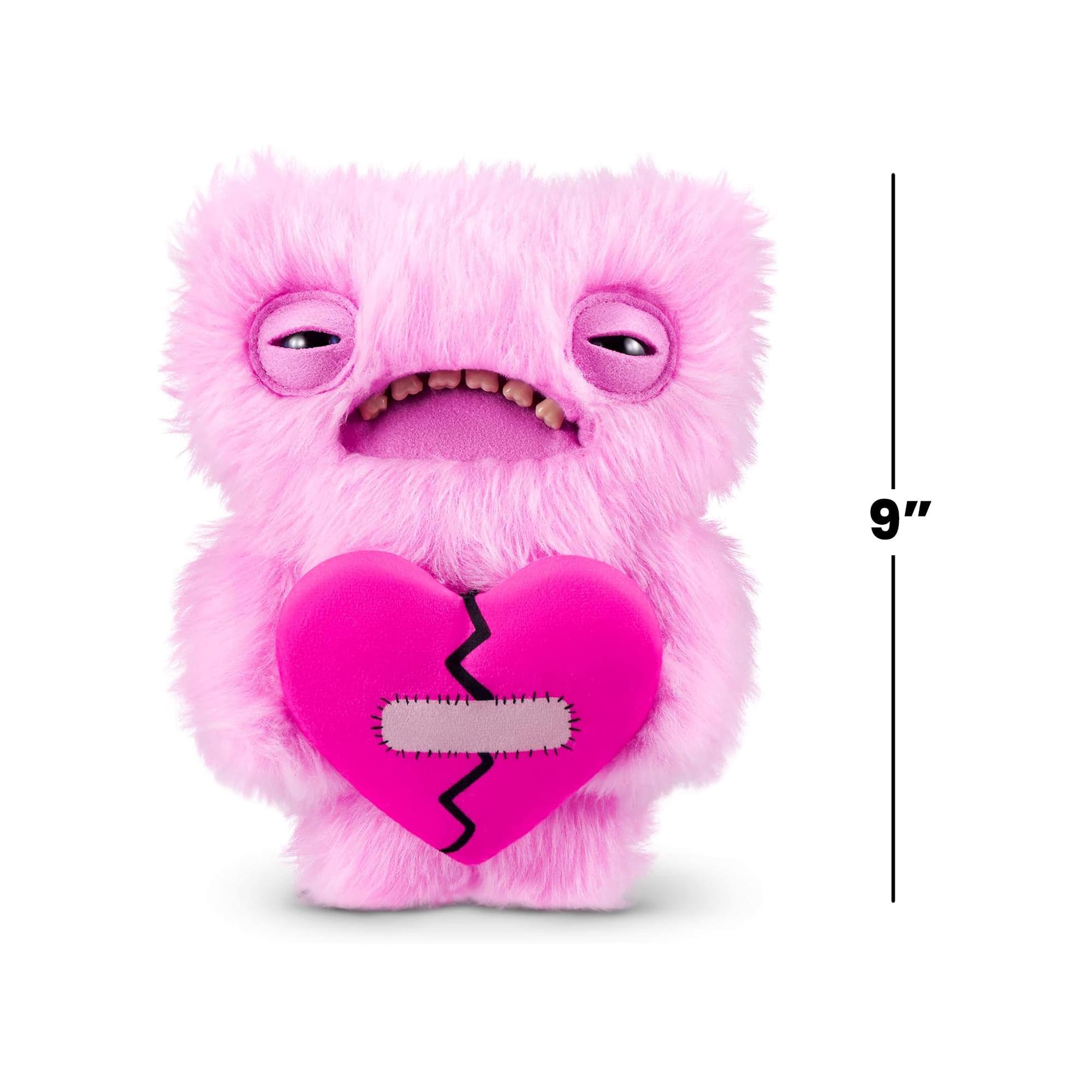 Alt View 5. ZURU - Fuggler Love Fuggs 9 Inch Plush | Pink - Pink.