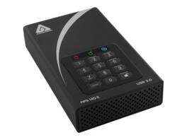 Apricorn - Aegis Padlock DT FIPS ADT-3PL256F-18TB 18 TB Desktop Hard Drive - Black