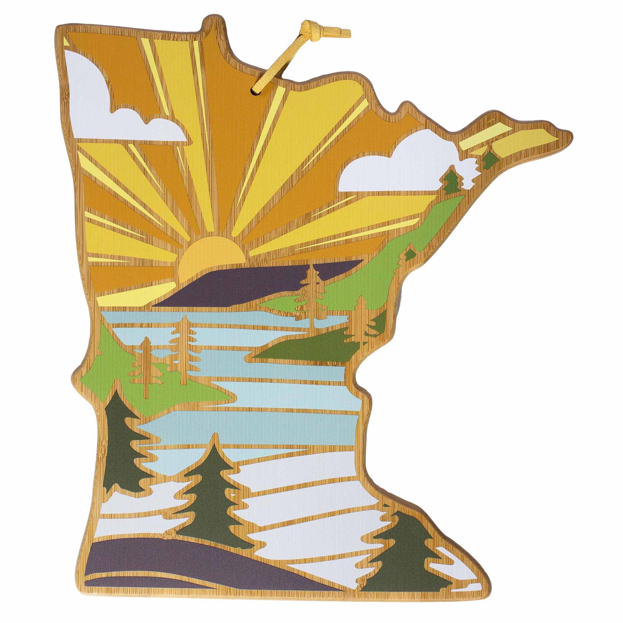 Totally Bamboo - Minnesota Cutting Board with Artwork by Summer Stokes price history on PriceWatchPro