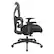 Left. OSP Home Furnishings - High Back Mesh Back Manager’s Chair with Self-Adjusting Lumbar Support and Adjustable Arms - Black.