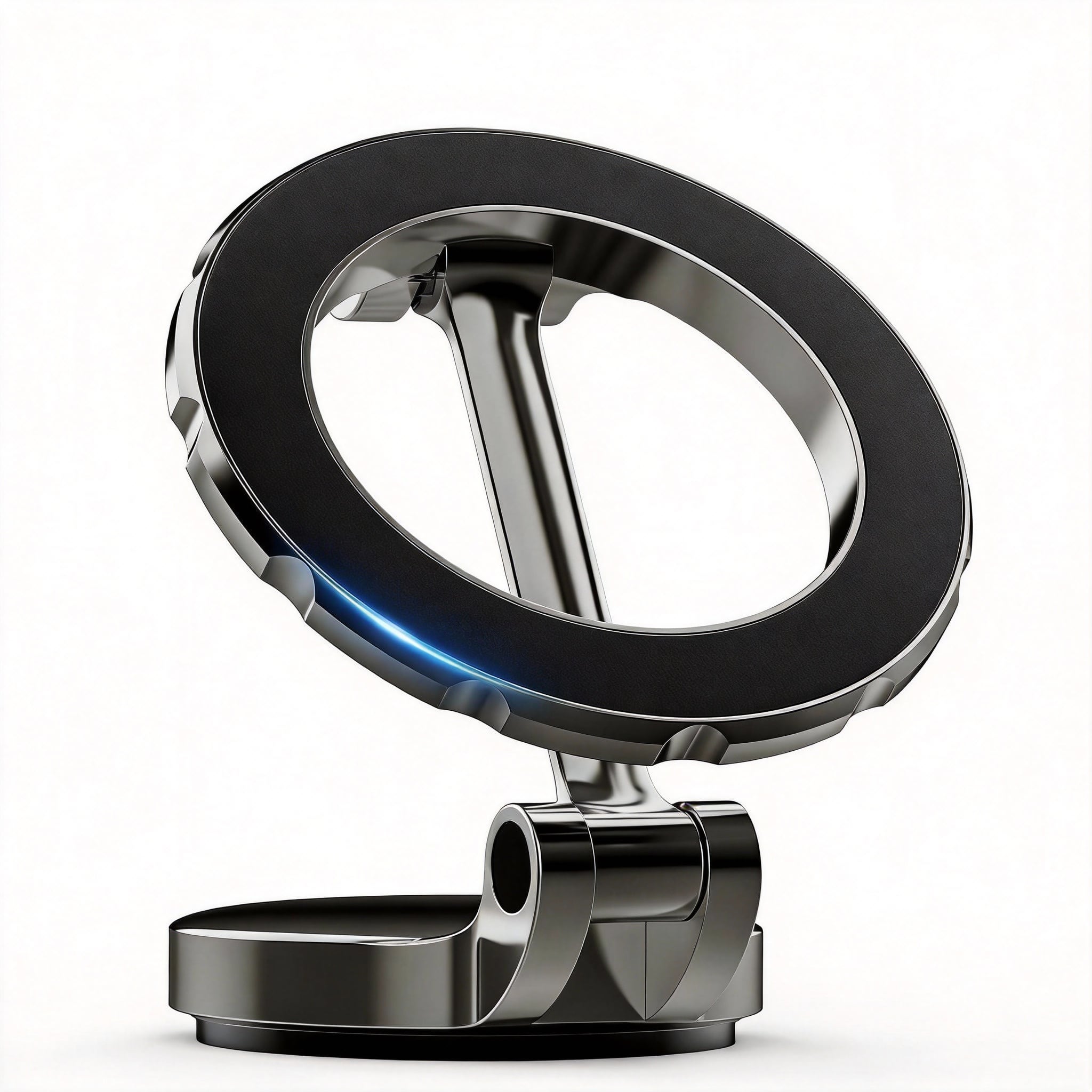 METALTON - Magnetic Car Phone Holder For Magsafe 2 Pack Adjustable Zinc Alloy Ultra Dashboard Mount Gifts Owners Men W - 1 Pack