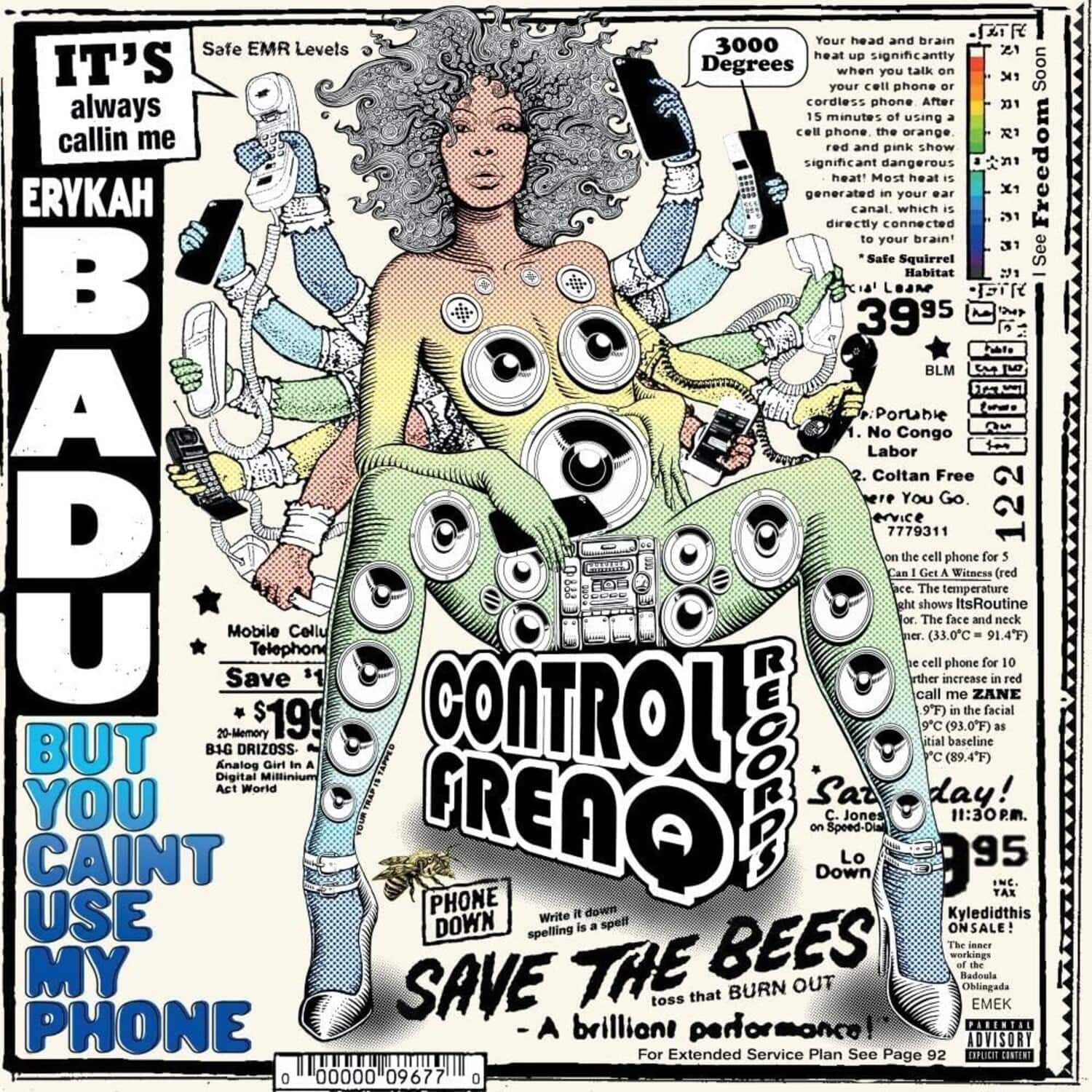 Erykah Badu - But You Caint Use My Phone  - VINYL LP