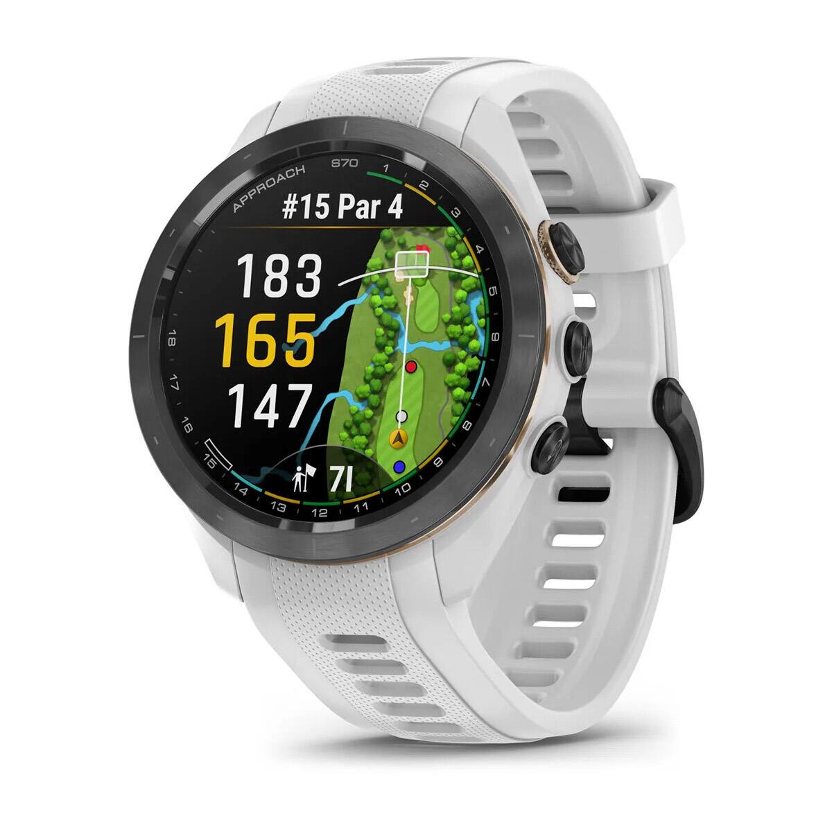 Garmin Approach S70 42MM Fitness Tracker Watch GPS Golf Smartwatch