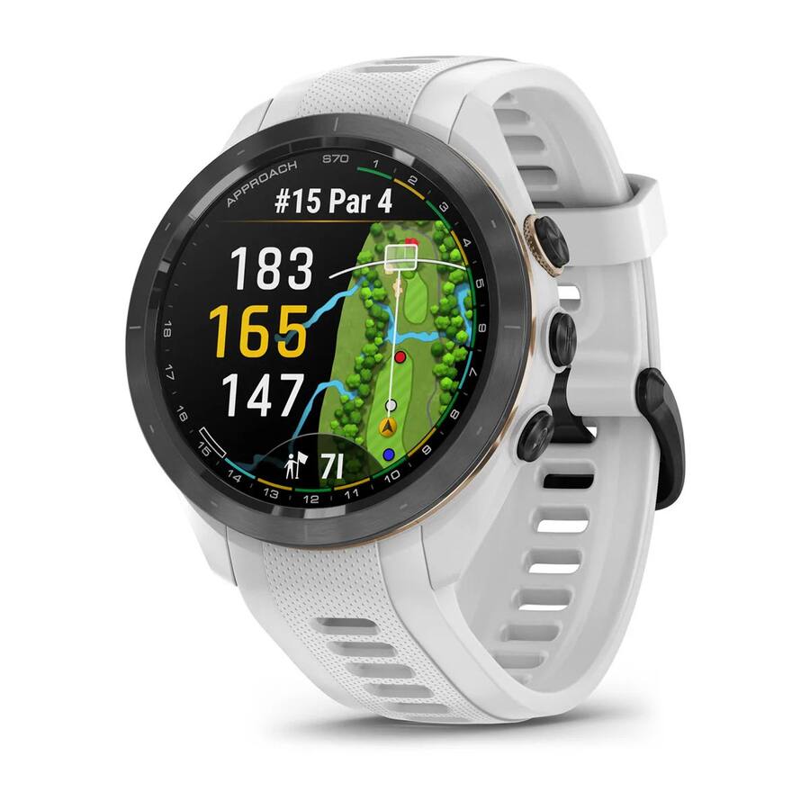 Garmin Approach S70 42MM Fitness Tracker Watch GPS Golf Smartwatch For ...