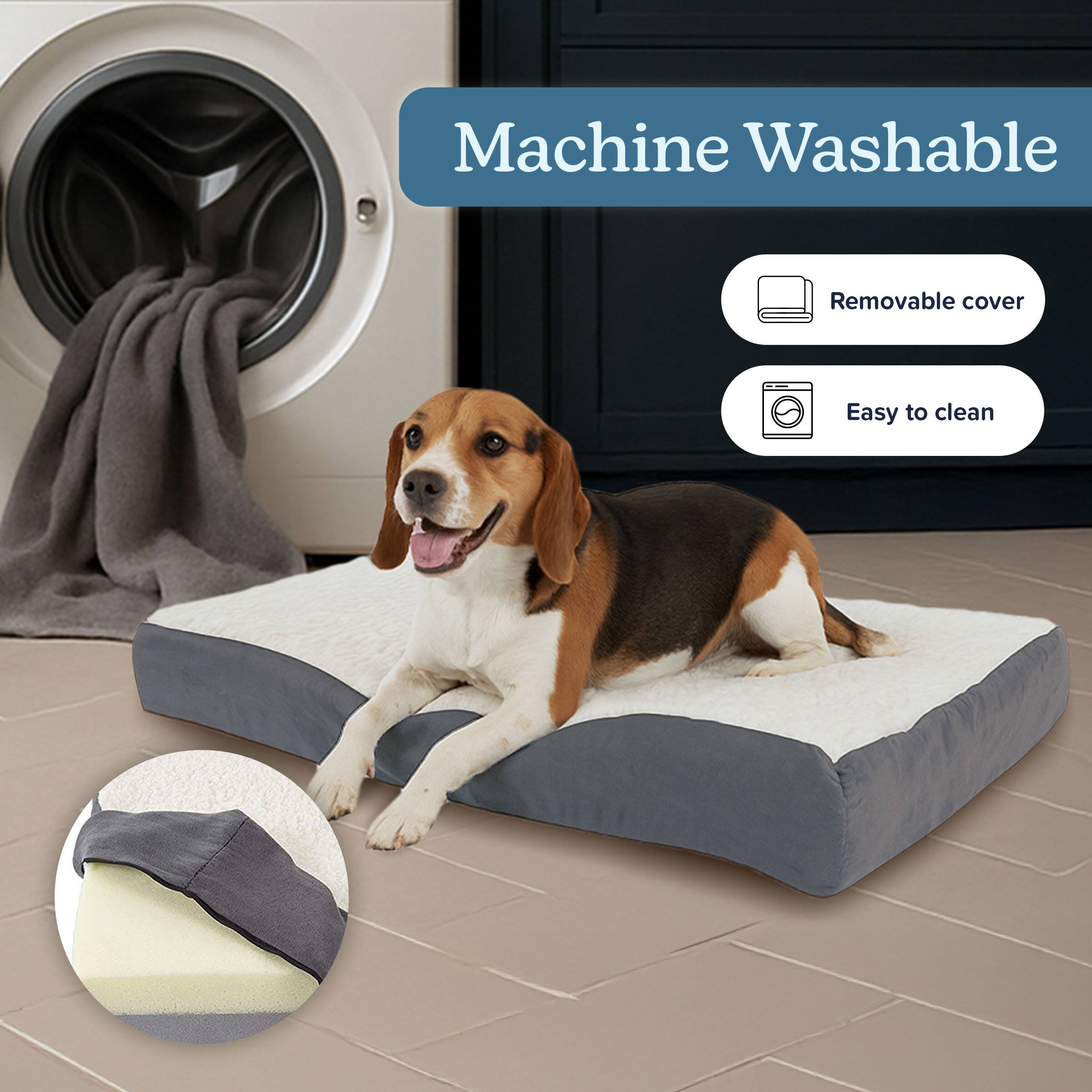 Machine Washable  
Removable cover  
Easy to clean