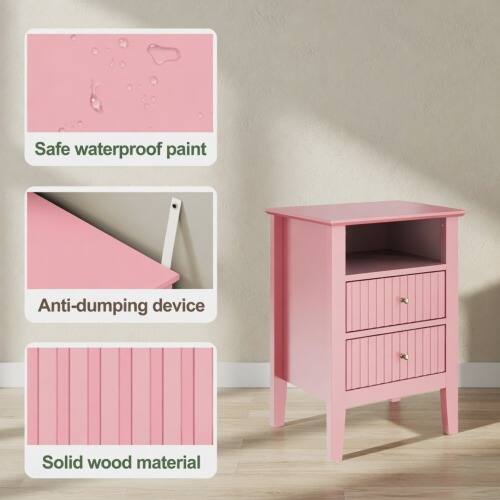 Safe waterproof paint  
Anti-dumping device  
Solid wood material