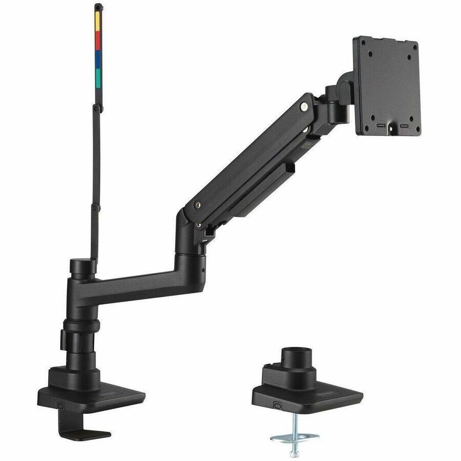 Alt View 3. Kensington - Kensington SmartFit Mounting Arm for Monitor - Landscape/Portrait - Height Adjustable - 1 Display(s) Supported - 35" to - Unknown.