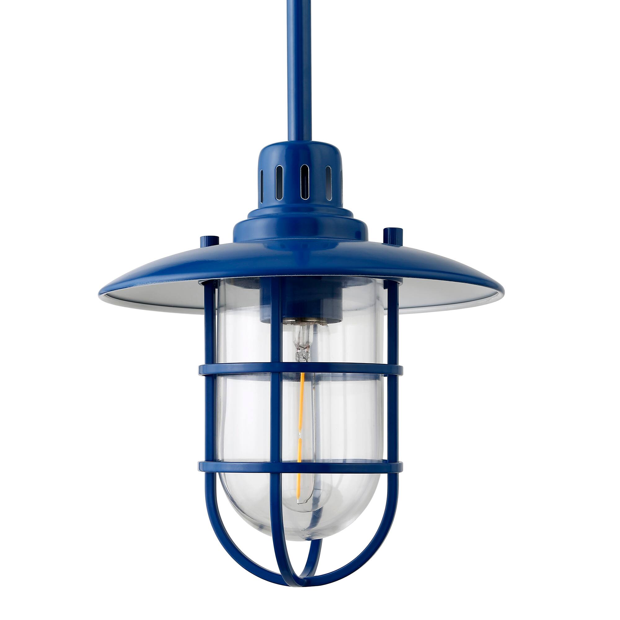 Alt View 14. Camden&Wells - Bay Pendant Light - Blue.