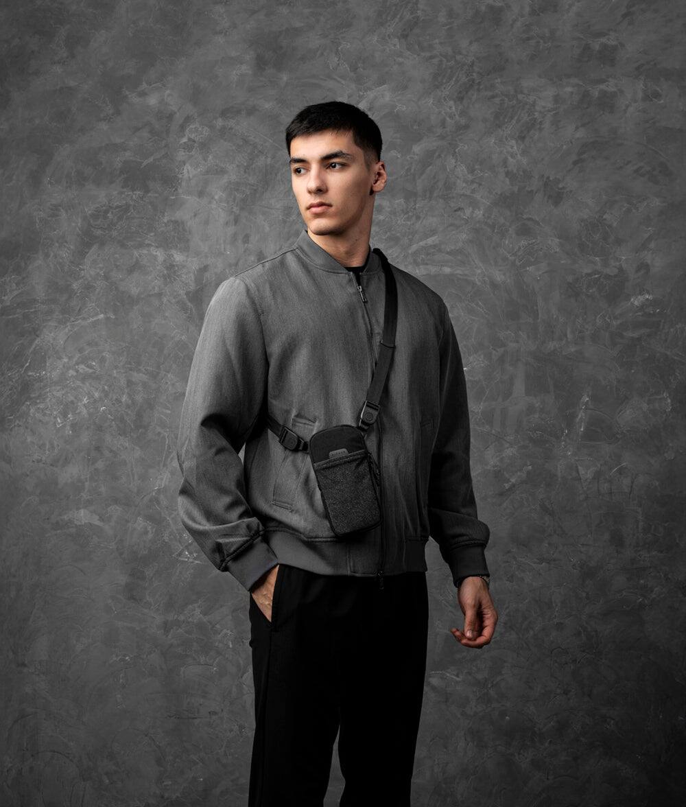 Black Axoflux 400D Washed Nylon