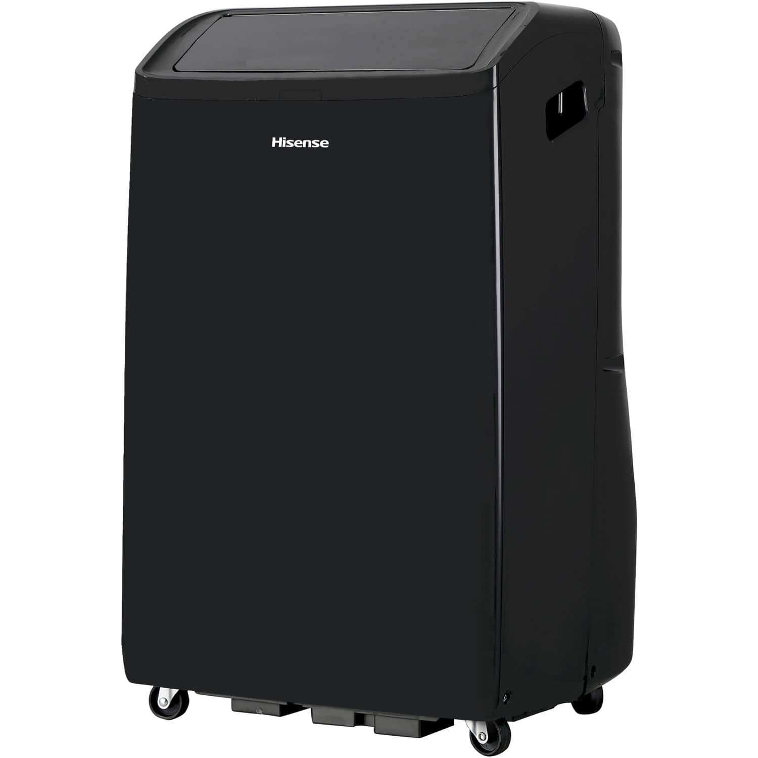 Hisense - 10,000 BTU Smart Portable Inverter Air Conditioner with Wi-fi and Remote Control - Black - Front_Zoom