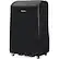 Front. Hisense - 10,000 BTU Smart Portable Inverter Air Conditioner with Wi-fi and Remote Control - Black.