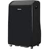 Hisense - 10,000 BTU Smart Portable Inverter Air Conditioner with Wi-fi and Remote Control - Black