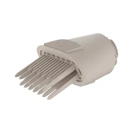 Front. Shark - Shark FlexStyle Wide-Tooth Comb - Beige.