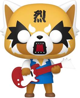 Funko - POP! Sanrio: Aggretsuko with Guitar - COLLECTIBLES - Multicolor