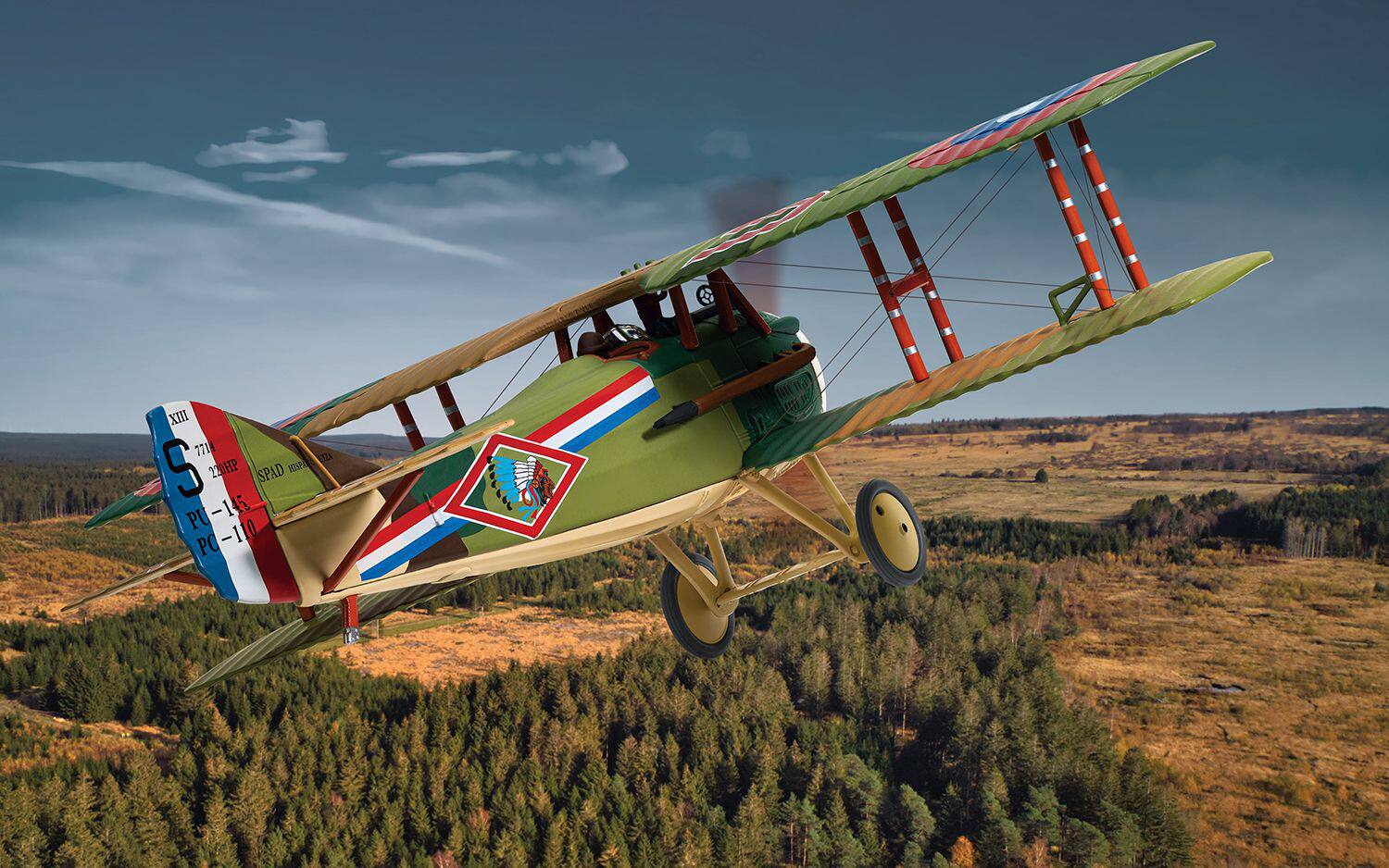 XIII 771 IIA S 220HP SPAD HISPA PU-145 PC-110