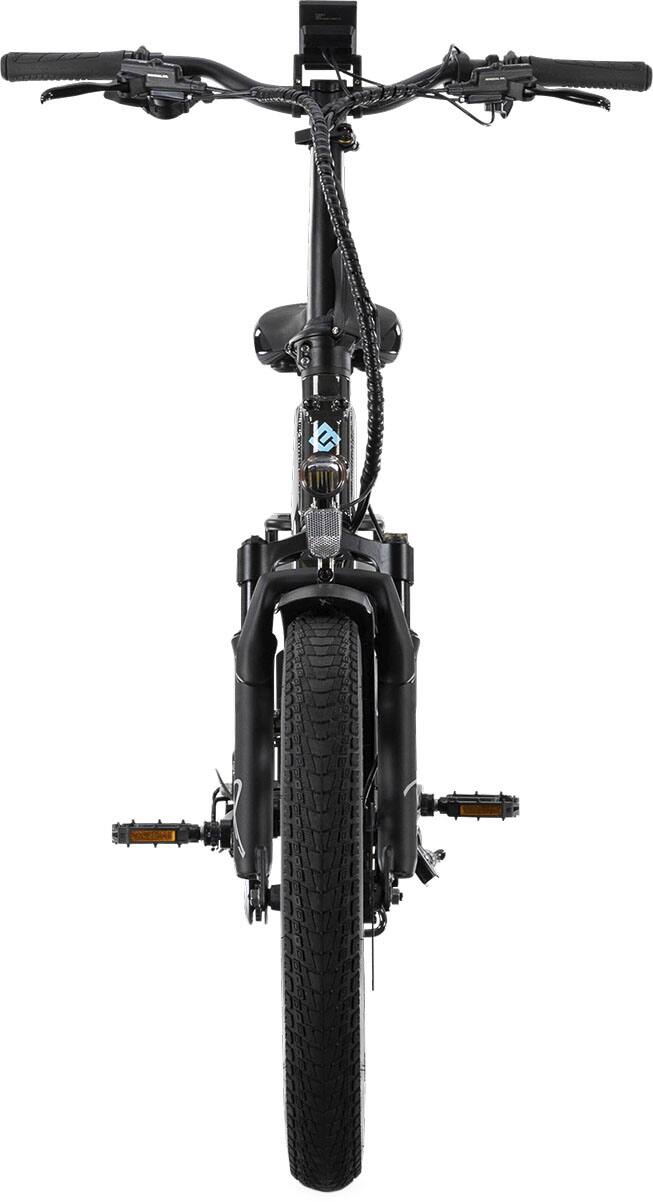 Alt View 7. Lectric eBikes - XP4 750 Step-Thru Foldable Long-Range eBike (Max 85mi/28mph) + LevelUp Rack/Comfort Seat/Seat Post/Elite Headlight/Lock - Tempest Grey.