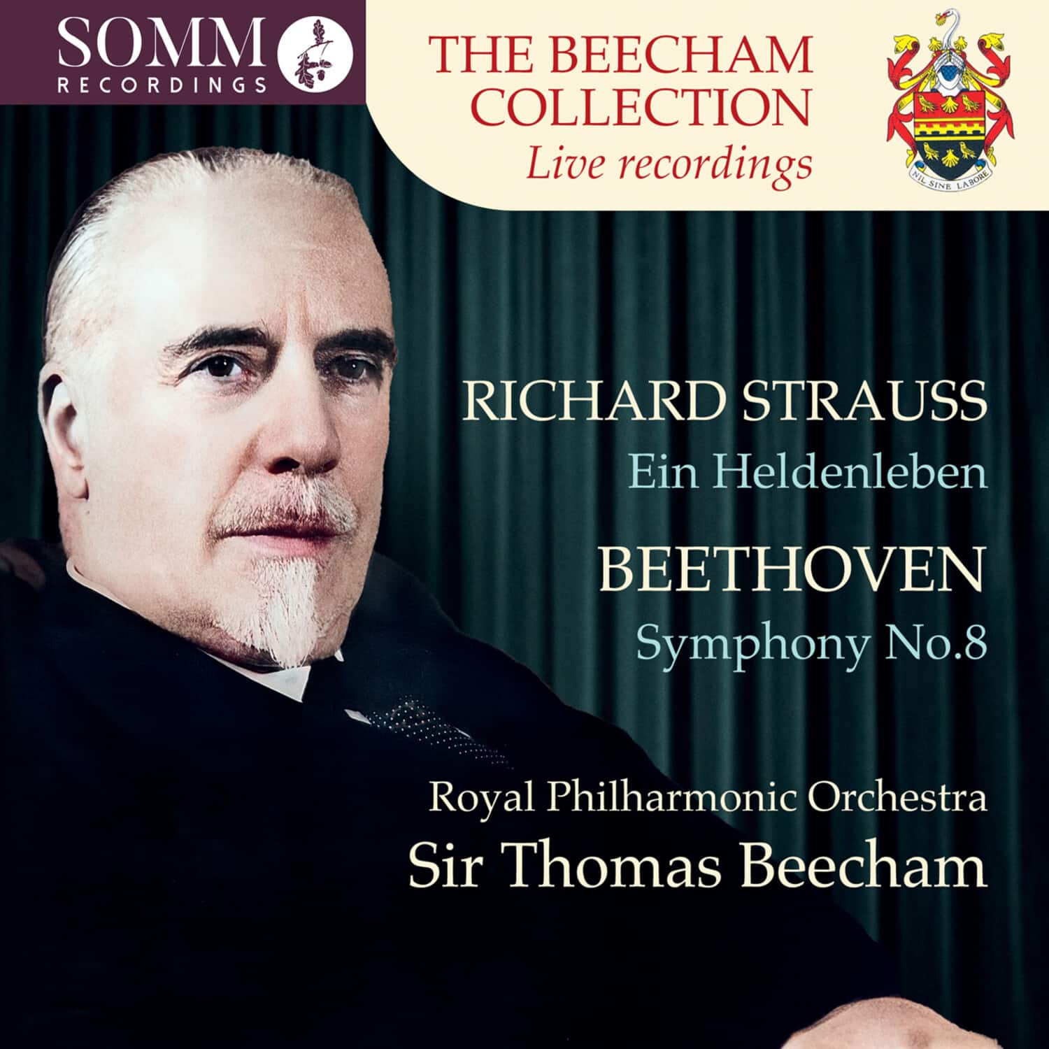 Royal Philharmonic Orchestra - Beethoven: Symphony No. 8 in F Major, Op. 93 & R. Strauss: Ein - COMPACT DISCS [CD]