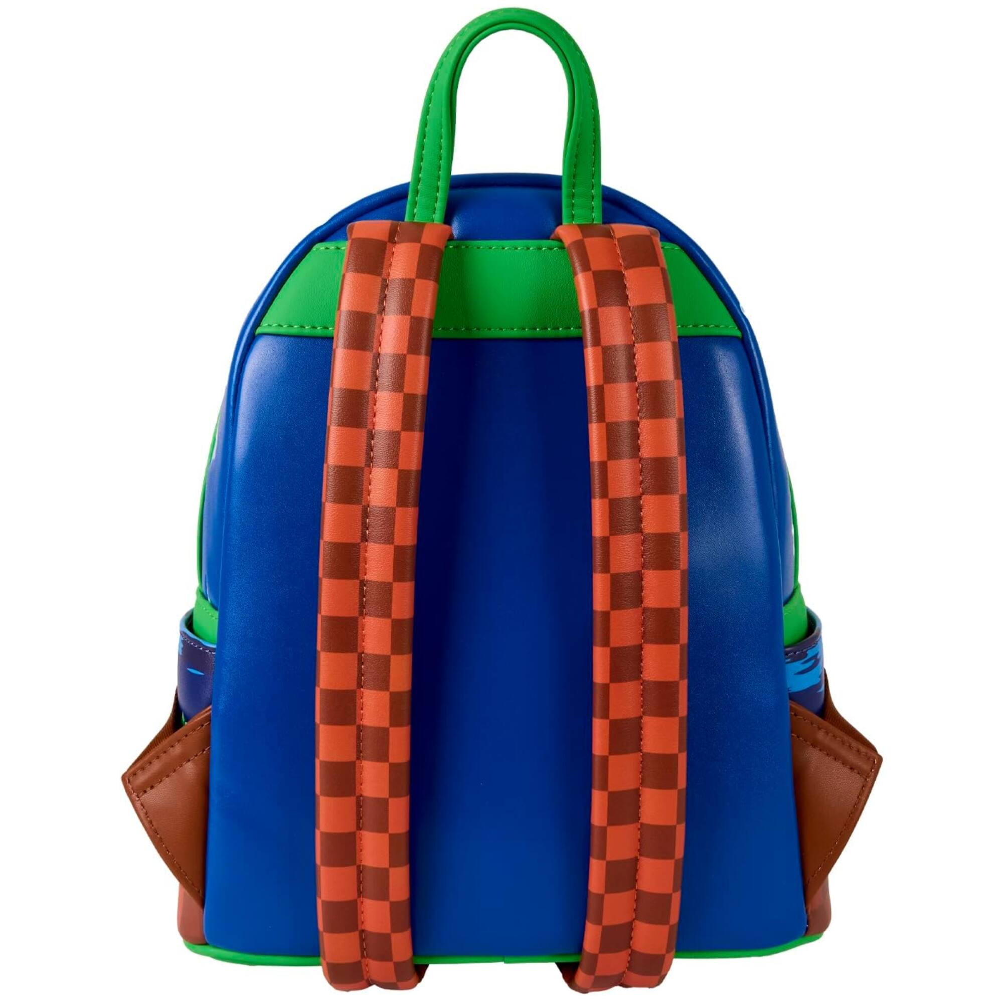Alt View 3. LoungeFly - Loungefly Sega Sonic The Hedgehog Mini Backpack - Blue.