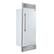 Left. Forno Appliances - Maderno 13.6 Cu. Ft. Built-In Upright Convertible Freezer with Decorative Trim and Right Swing Door - White.