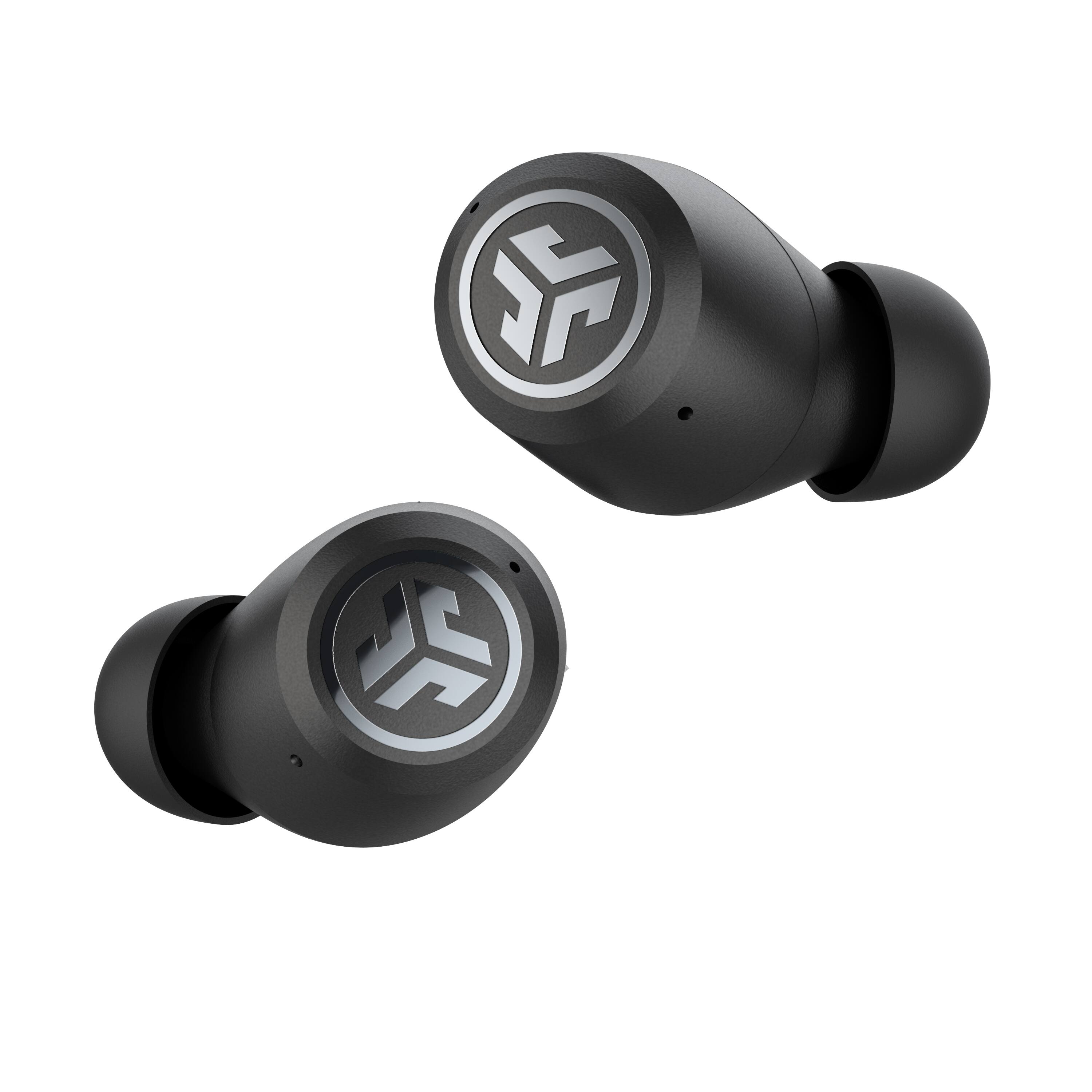 Left. JLab - JBuds ANC 3 True Wireless Earbuds - Black.
