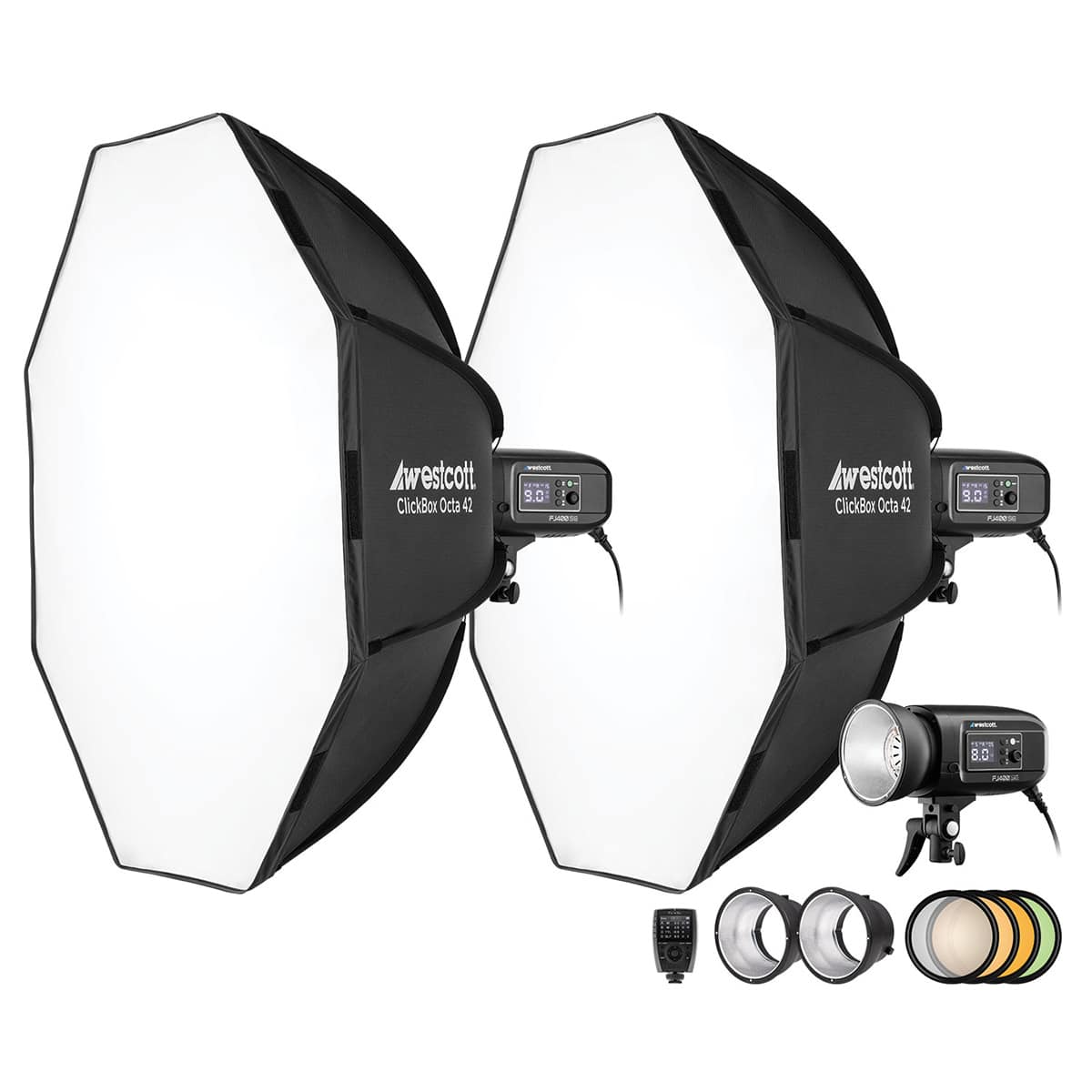 Westcott - FJ400-SE 400Ws Daylight Studio Strobe 3-Light Kit with FJ-X3 S Wireless Trigger for Sony Cameras price history on PriceWatchPro
