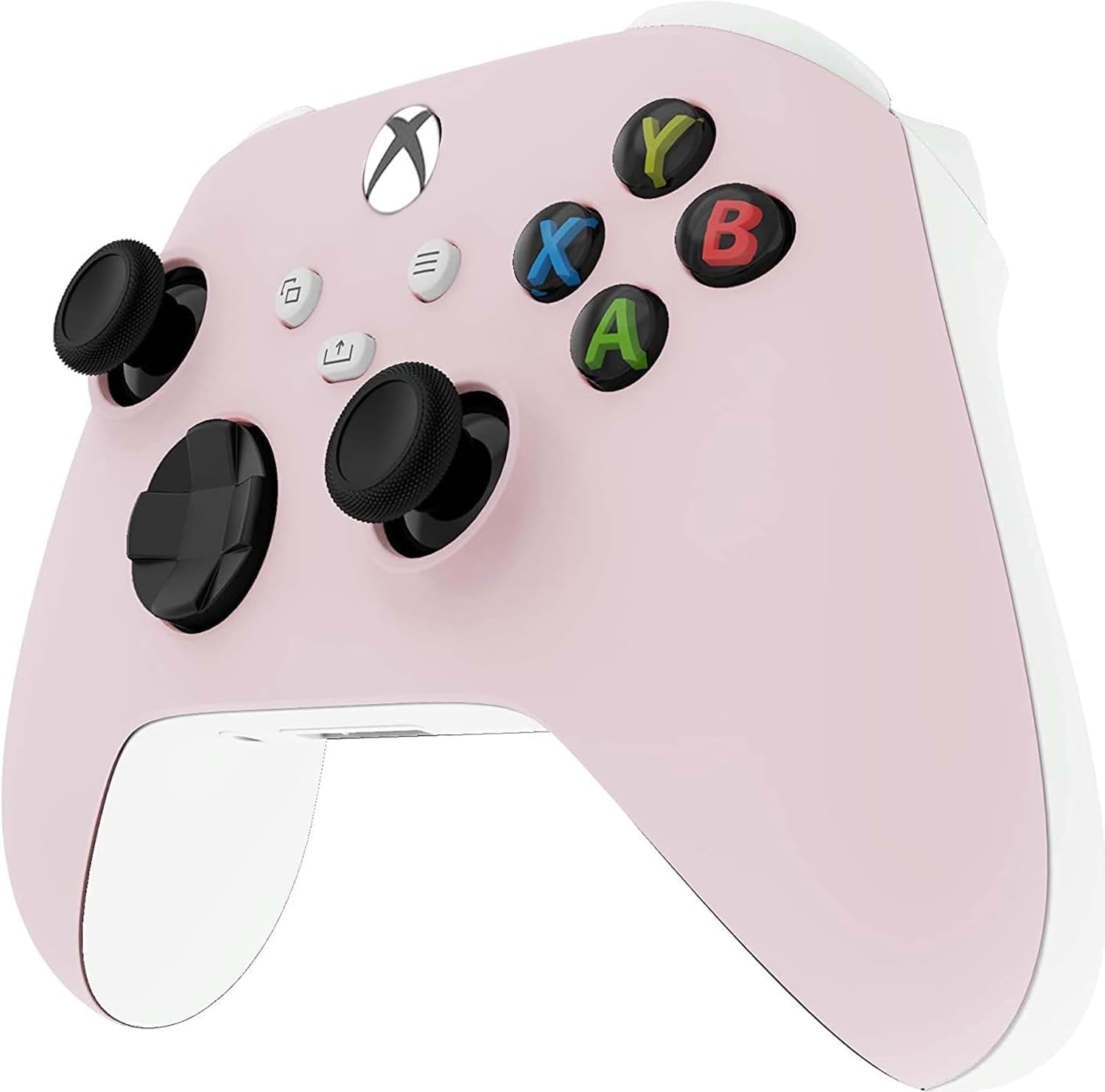 Angle. Custom Controllerzz - Custom Wireless Controller for Xbox Series X|S, Xbox One, & PC - Baby Pink.