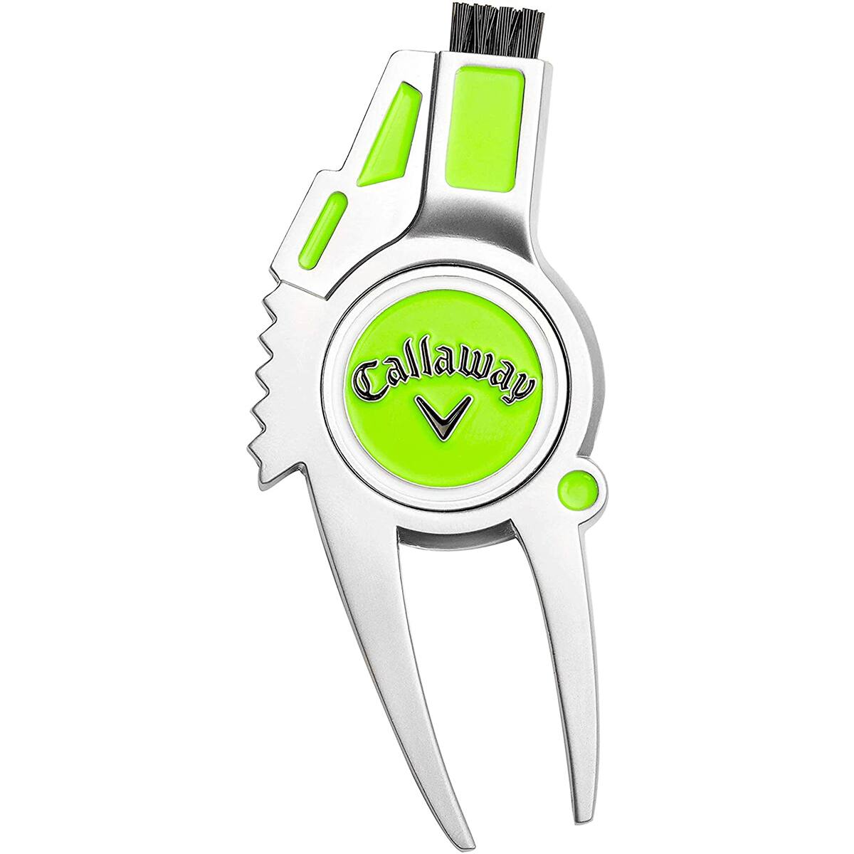 Alt View 1. Callaway - Callaway Golf 4-in-1 Divot Repair Tool - Lime Green - Green.