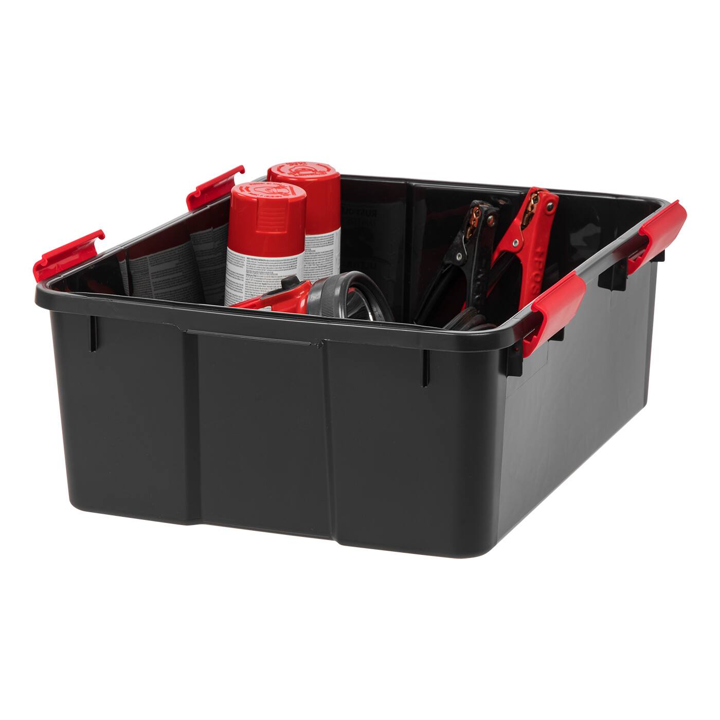IRIS USA Storage Box with Gasket Seal Lid, Heavy Duty Moving Containers ...