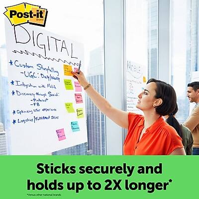 Post-it Digital

- Custom Storytelling
- UGC (User-Generated Content)
- Integration with Media
- Discovery through Social: Pinterest, FB User Experience
- Optimizing Content for Logistics
- Logistics/E-commerce Focus

Sticks securely and holds up to 2X longer*
*Versus other national brands