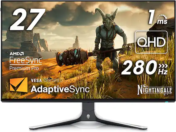 27" AMD FreeSync Premium Pro VESA Certified AdaptiveSync 1 ms QHD 280 Hz NIGHTINGALE