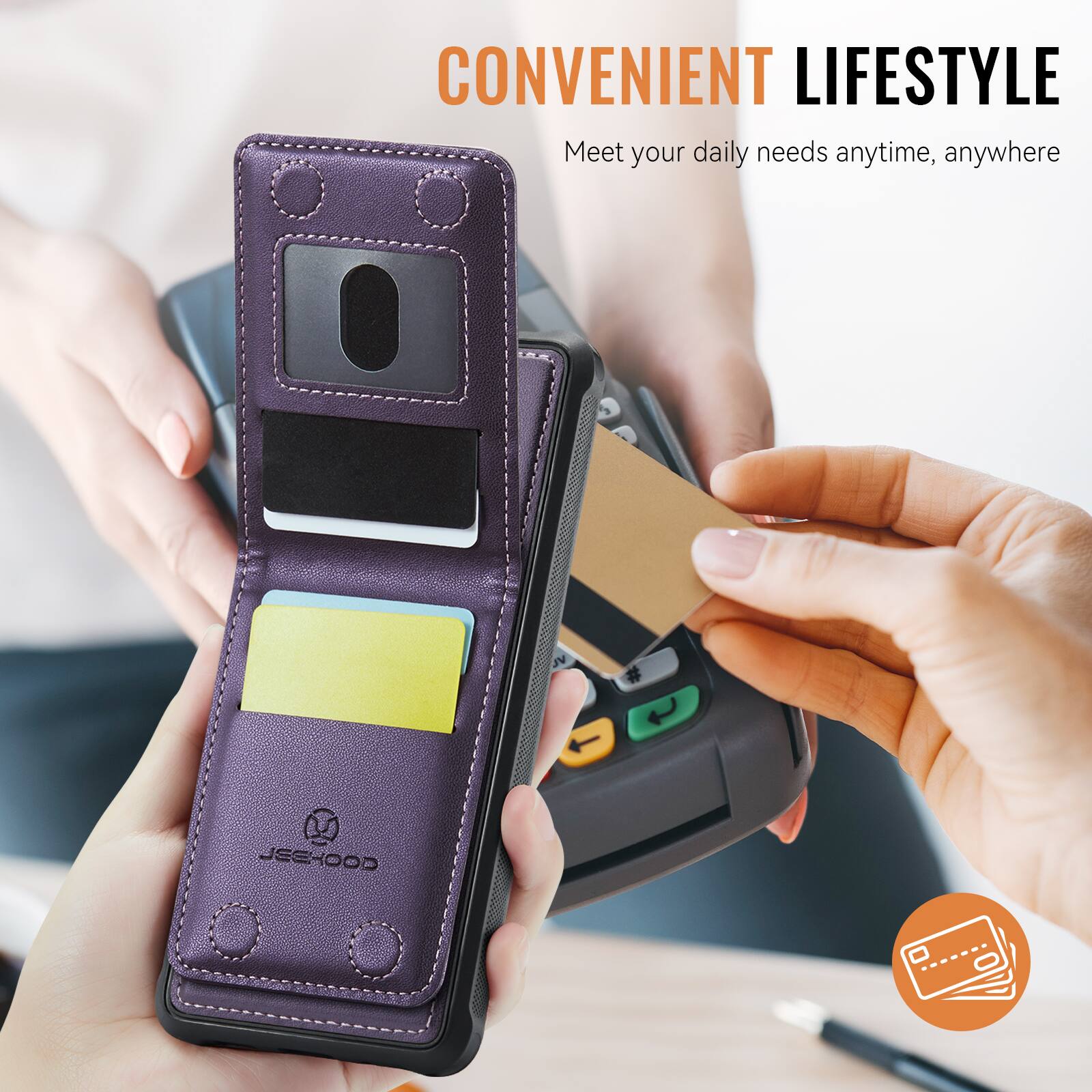 CONVENIENT LIFESTYLE  
Meet your daily needs anytime, anywhere  
JEEHOOD