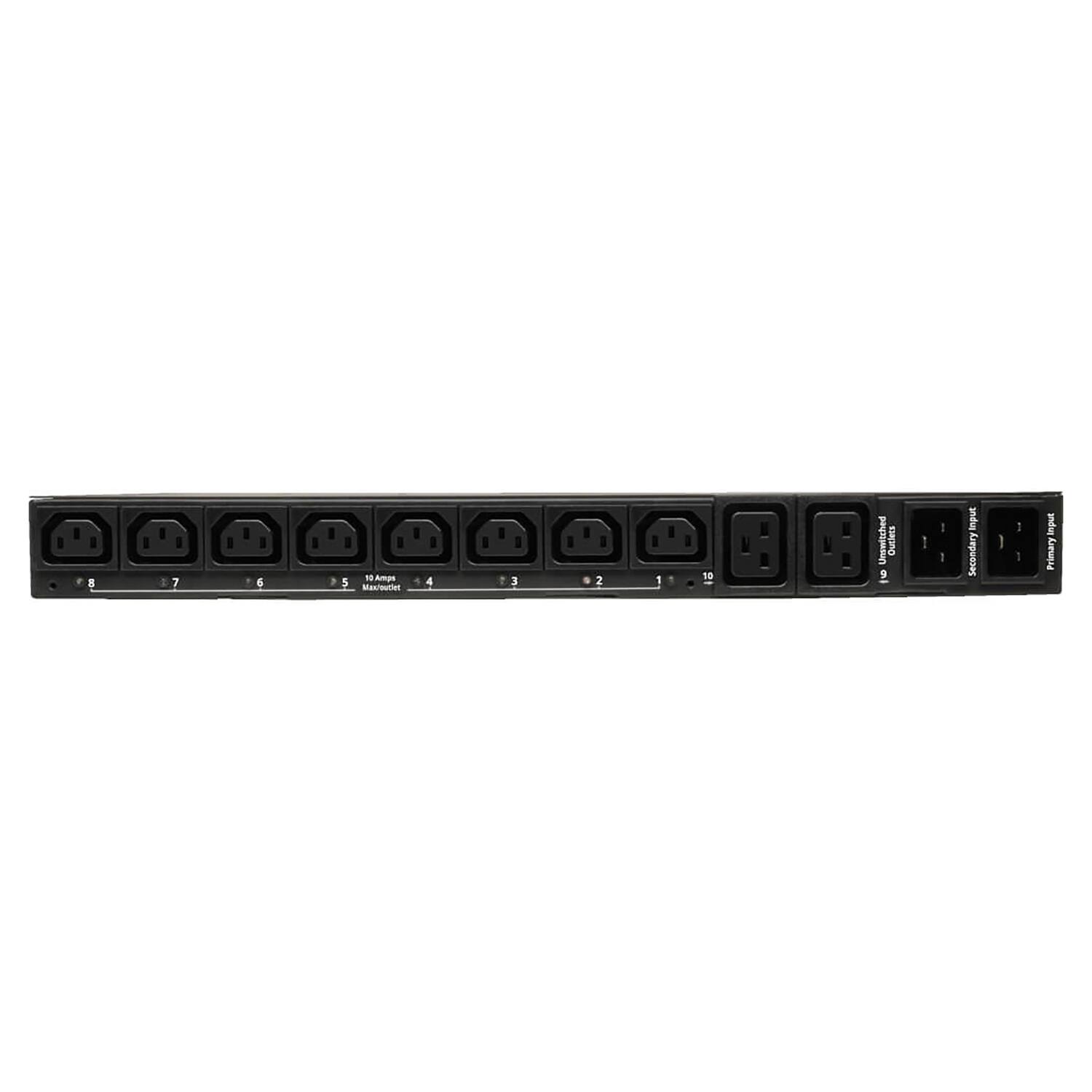 Tripp Lite by Eaton PDU 3.8kW Single Phase Local Metered Automatic ...
